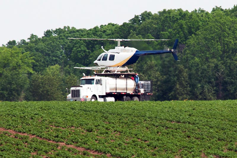 Agricultural Helicopter Support and Nurse Trucks